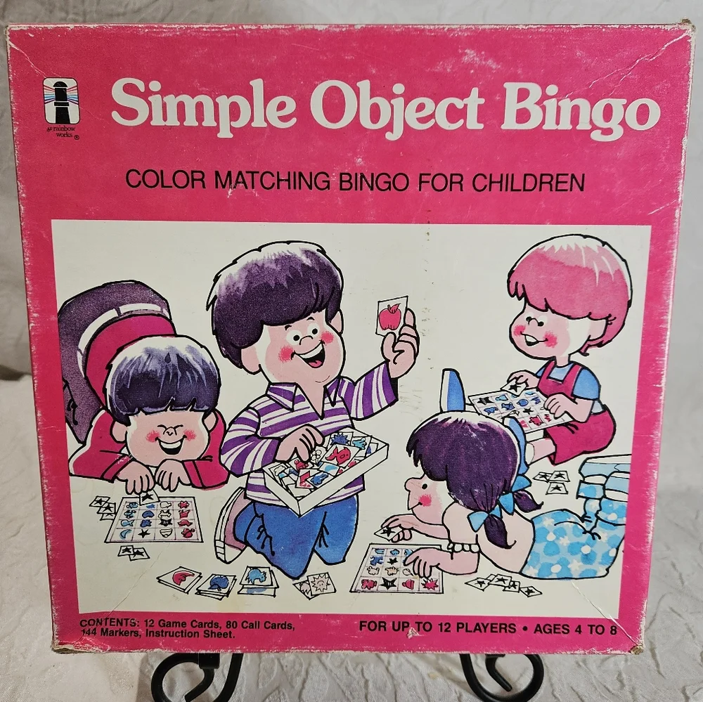 1976 Simple Object Bingo